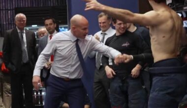 Spencer Carbery calls fights by Brandon Duhaime and Dylan McIlrath ‘the most important part of the game’ as players give enforcers standing ovation in locker room