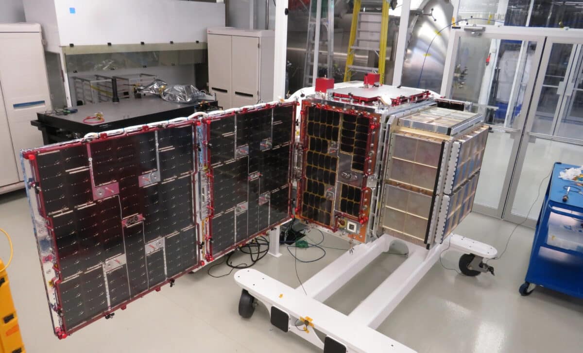 Starburst Was Successfully Integrated With The Spacecraft Bus