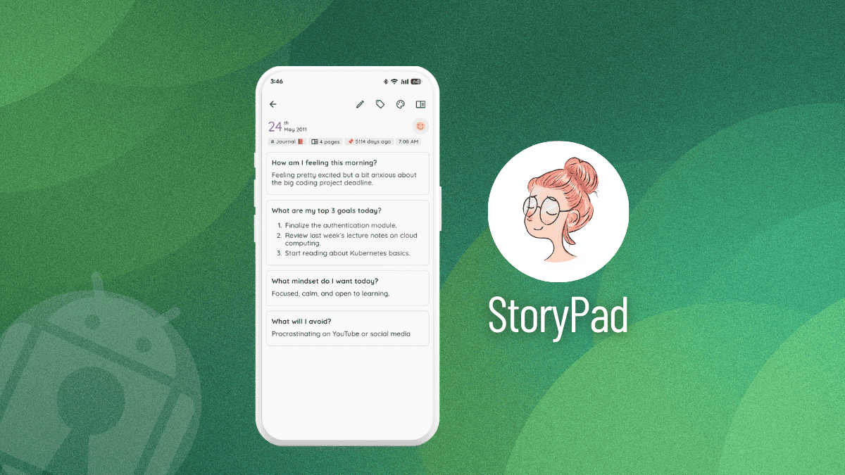 The Open Source Diary App for Android That Organizes Your Life on a Timeline