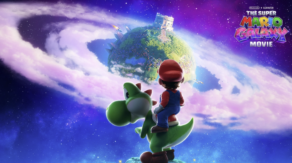 'The Super Mario Galaxy Movie' Opening April 1, Yoshi Unveiled
