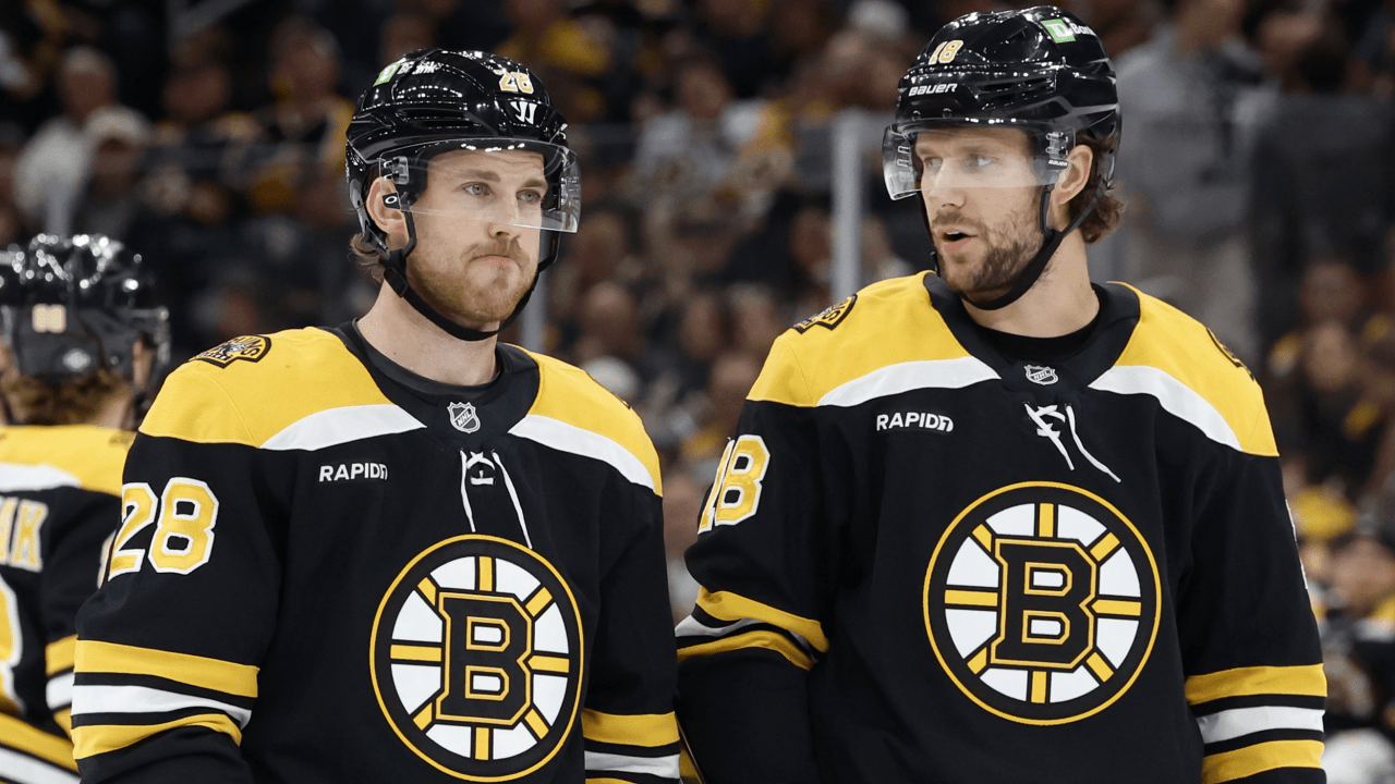 NHL Status Report: E. Lindholm, Zacha to miss Stadium Series for Bruins