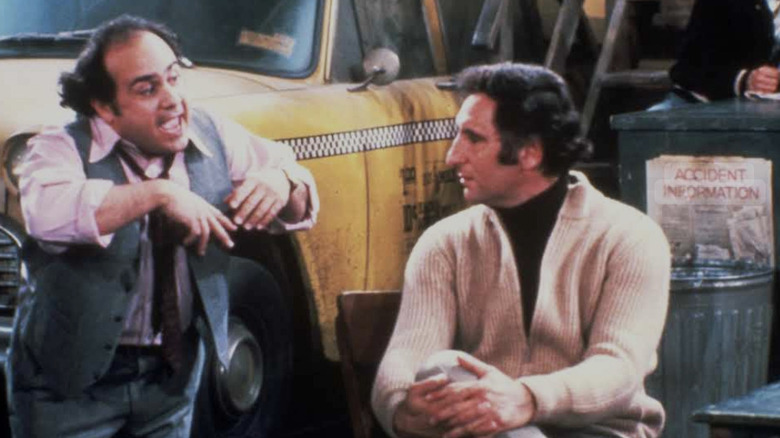 Louie bossing Alex around in Taxi