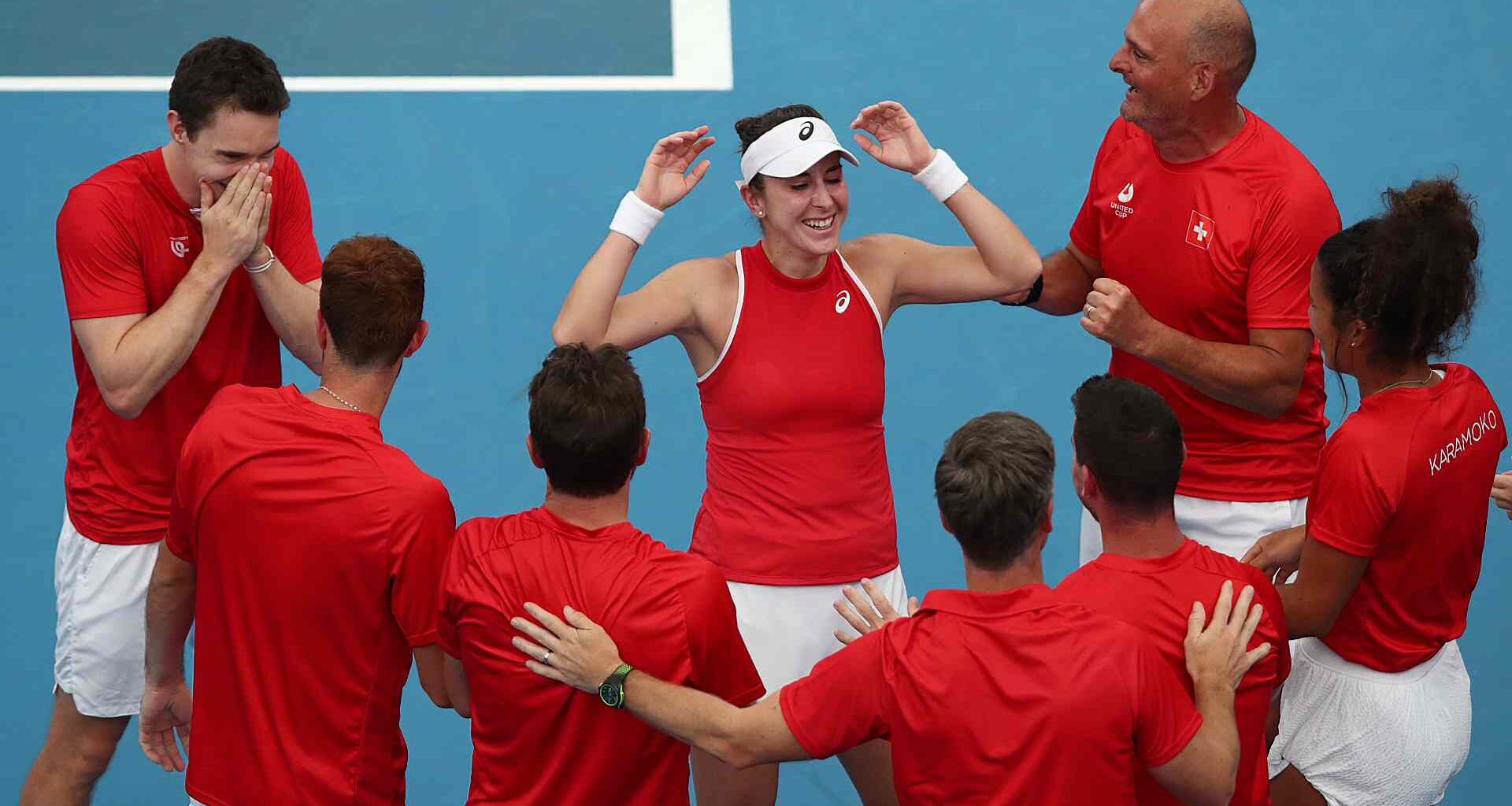 Switzerland beats Belgium to reach first United Cup final | ATP Tour