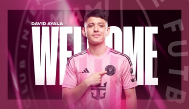 Inter Miami CF Signs Midfielder David Ayala