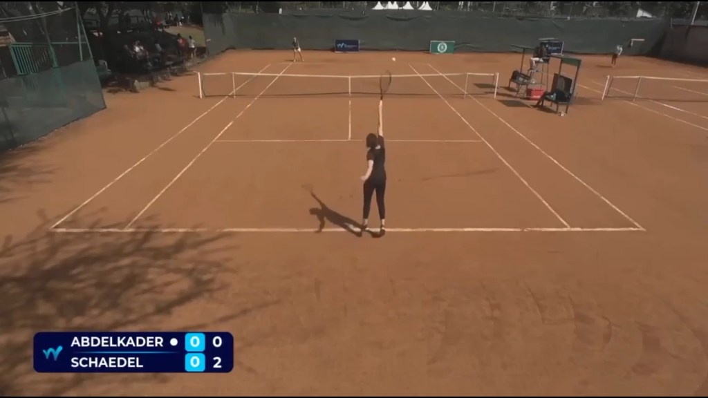 An Egyptian tennis player has gone viral over a confounding performance in her debut — and is accused of misleading tournament organizers for entry.