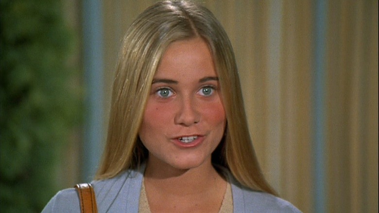Marcia Brady talking in The Brady Bunch