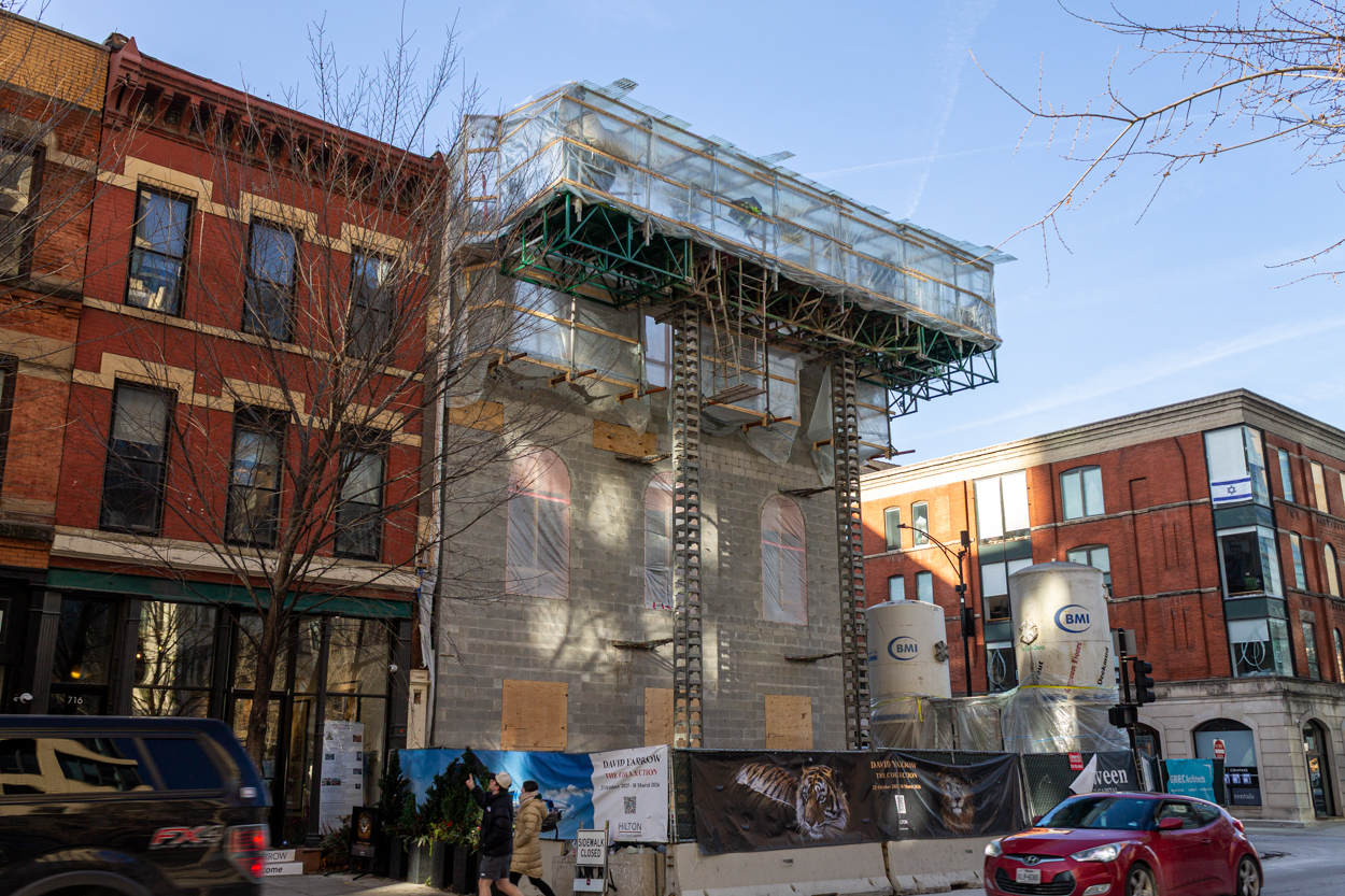 The Lake social club January 2026 construction progress