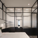 The Telegraph Hotel / Neri&Hu Design and Research Office - Interior Photography, Bedroom, Lighting, Bed, Glass