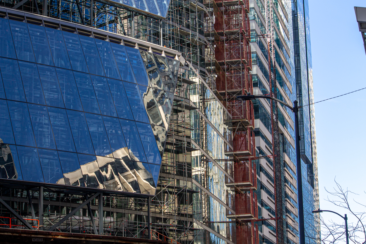 Thompson Center Google exterior renovation January 2026 update