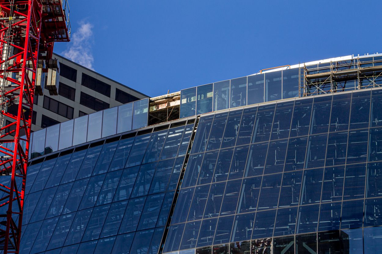 Thompson Center Google exterior renovation January 2026 update