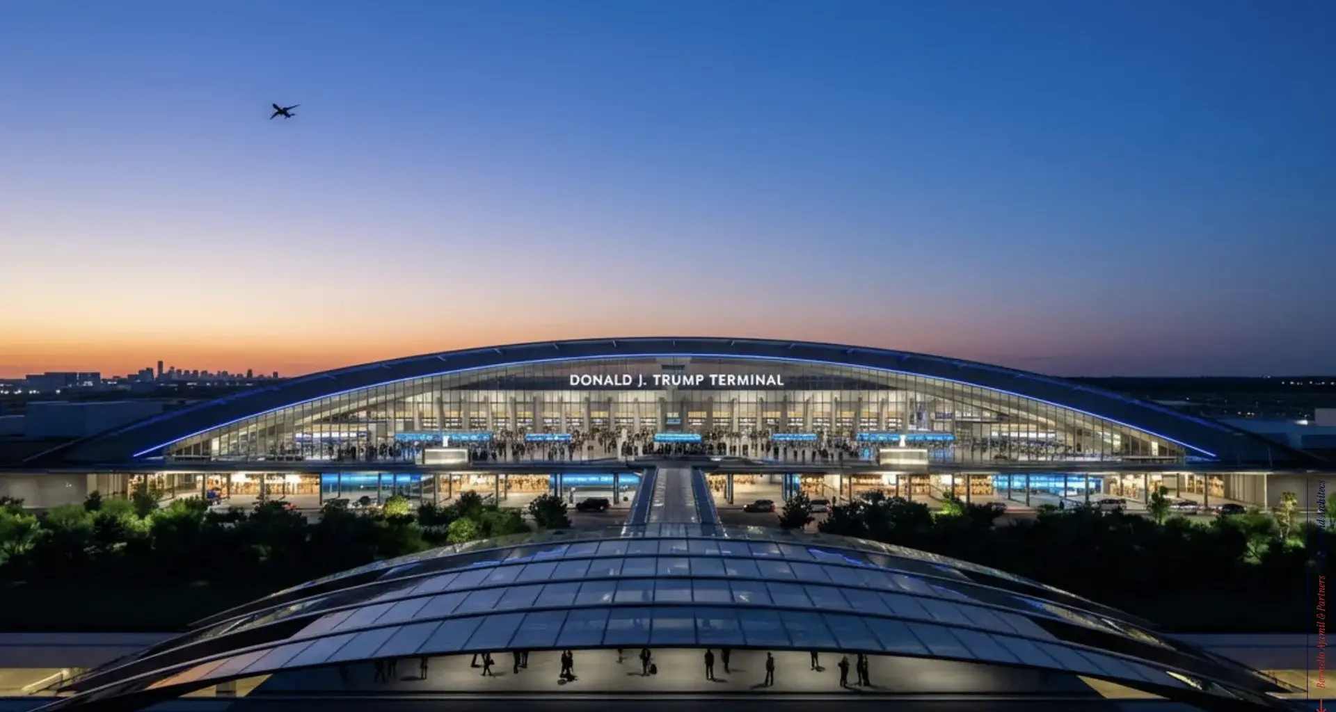 “Make Dulles Great Again” Airport Renderings Are In — Including A Trump Terminal And DJT People Movers