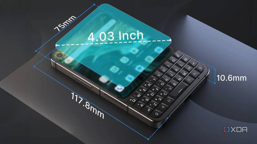 Unihertz Titan 2's dimenions