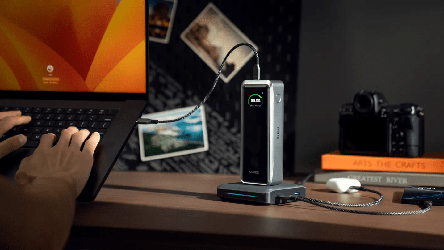 Anker’s fast-charging, proprietary dock upsell.