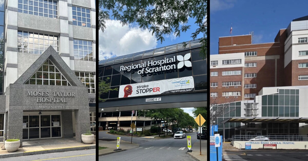 Pa. Health Department OKs Tenor Health acquisition application for 3 NEPA hospitals