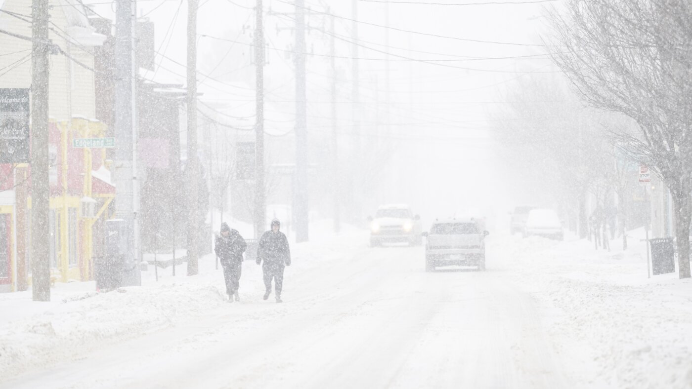How scientists predicted January’s big winter snow storm early : Short Wave : NPR
