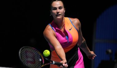 Aryna Sabalenka and Carlos Alcaraz march into semifinals as Coco Gauff makes racket-shattering exit