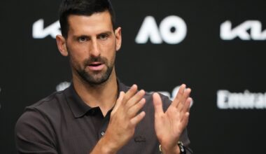 Djokovic's new approach heading into the Australian Open: '24 is not a bad number'
