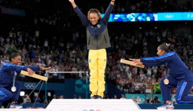 Dispute over the Olympic medal stripped from US gymnast Jordan Chiles goes back to Swiss court