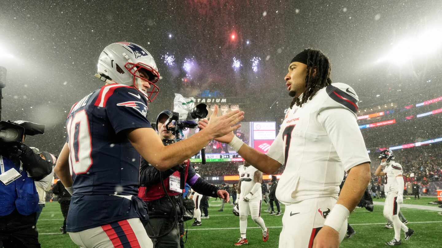 Patriots will face Broncos in the AFC title game. Seahawks wait for Rams-Bears winner