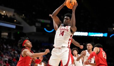 No. 17 Alabama plans to play Bediako, who turned pro in 2023, vs Tennessee