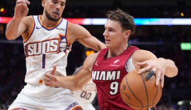 Suns' Booker out against Pistons with ankle injury