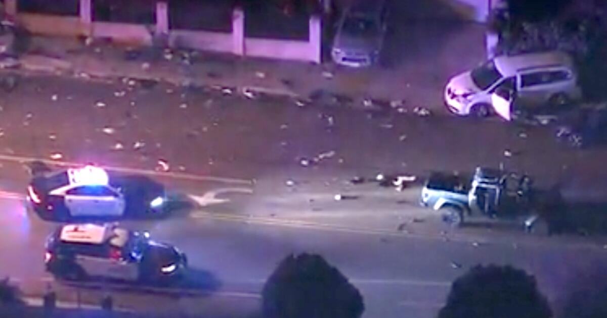 Suspect fleeing police kills innocent man in Placentia car crash; 21-year-old driver arrested