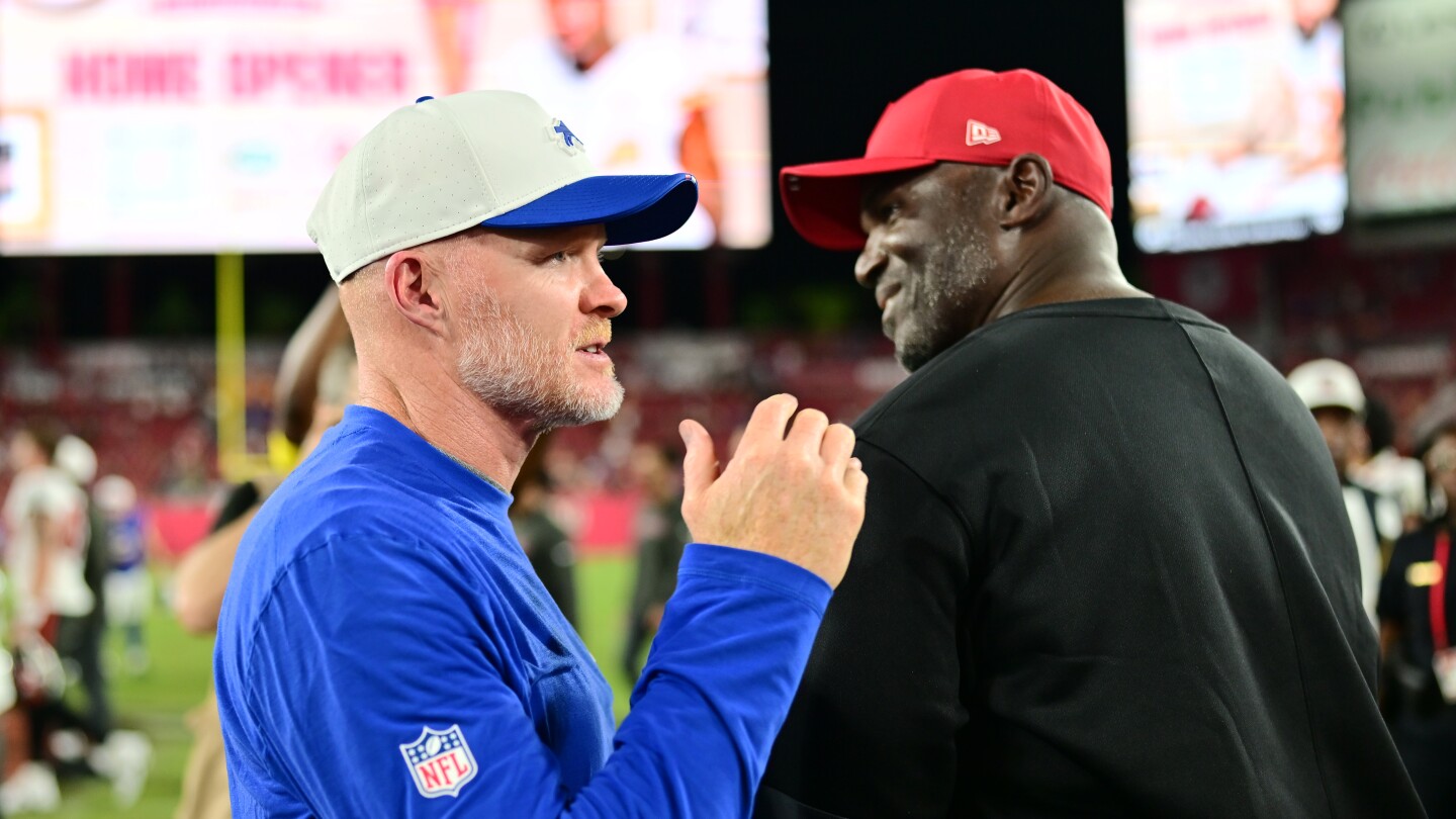 Report: Bucs spoke with Sean McDermott about role on staff, but he's taking 2026 off