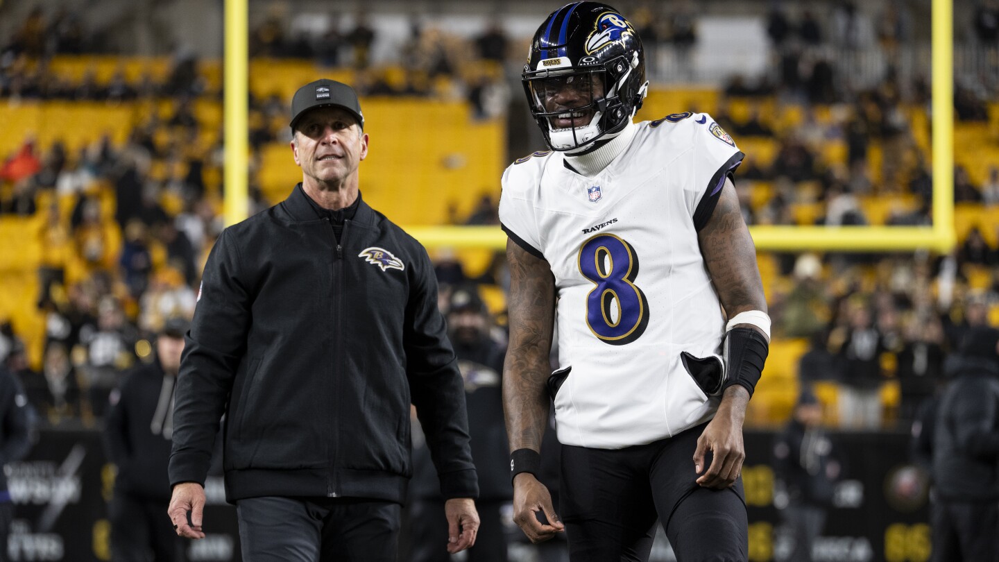 Lamar Jackson: I'm too stunned by the loss to think about my future or John Harbaugh's