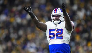 Bills place DT Jordan Phillips on IR, sign QB Shane Buechele to practice squad