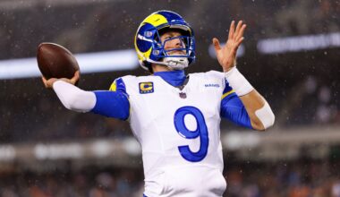 Matthew Stafford tries not to think whether it's his last chance for another Super Bowl win