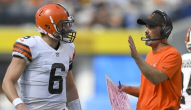 Kevin Stefanski on Baker Mayfield's comments: Great player, excited for rivalry with the Buccaneers
