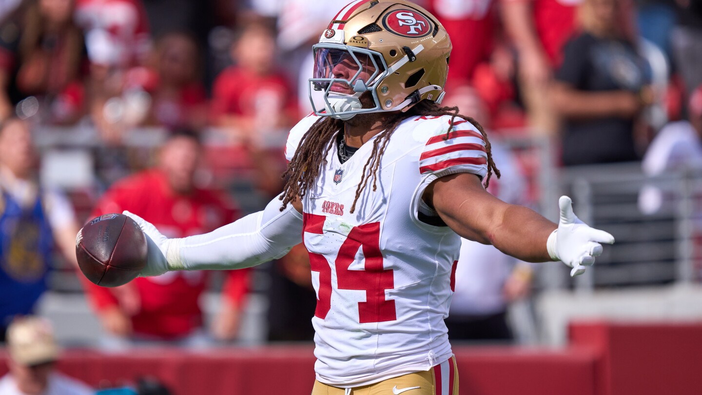 49ers open Fred Warner's practice window, hope he can play in NFC Championship Game