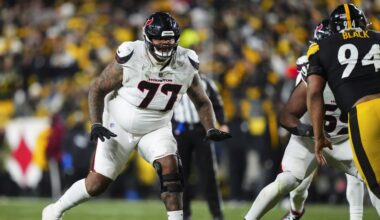 Trent Brown inactive for Texans-Patriots