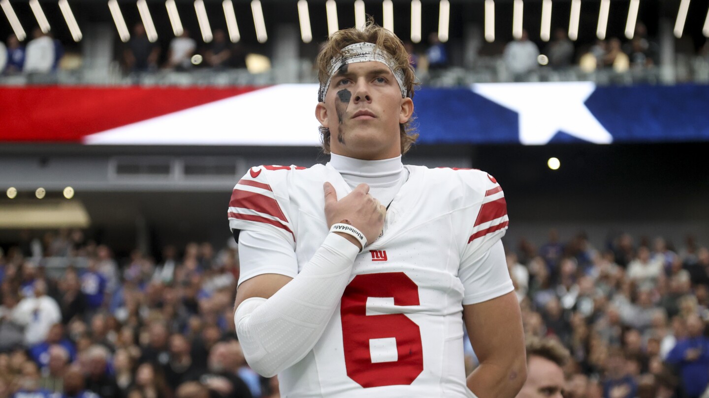 John Harbaugh met with Jaxson Dart during Wednesday interview with Giants