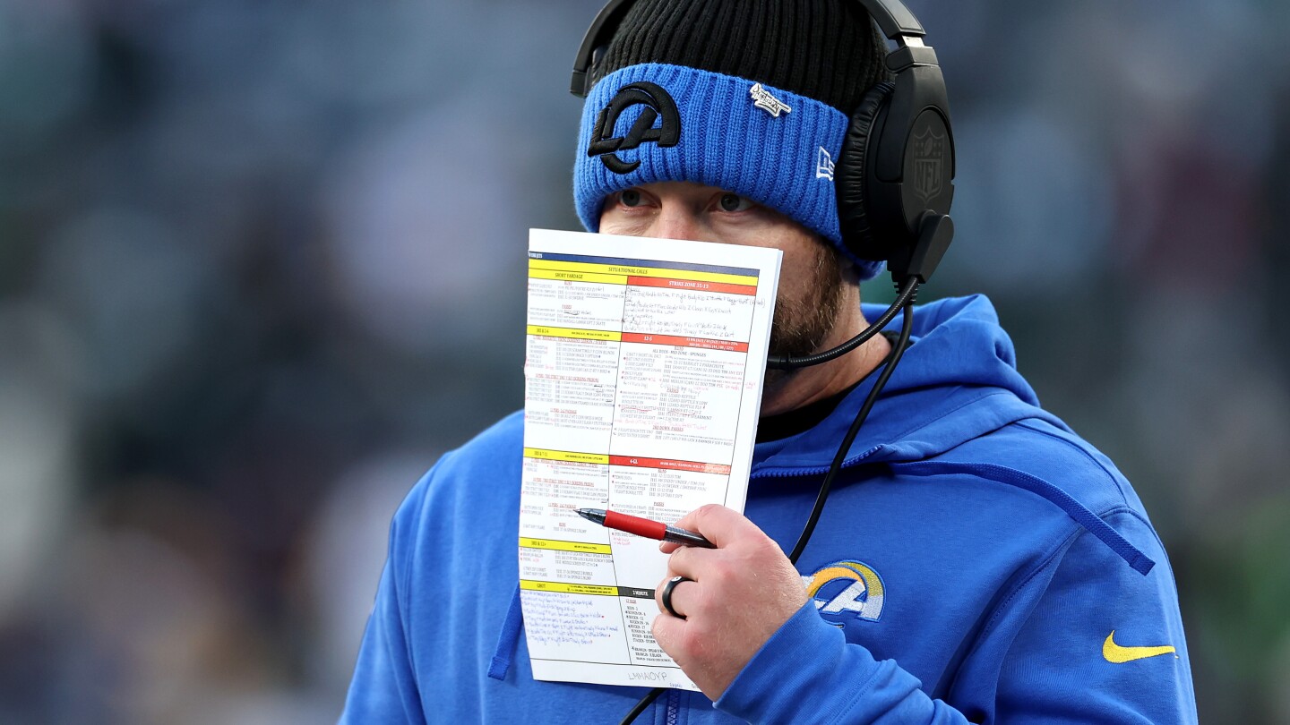 Sean McVay isn't worried about being cold during Sunday's game