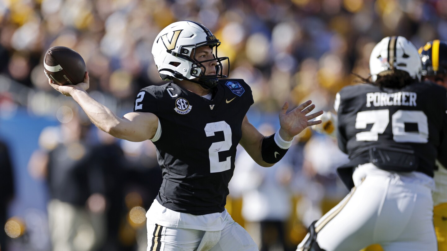 Diego Pavia measures under 5-foot-10, would be NFL's shortest QB