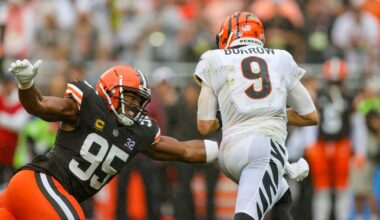Joe Burrow: I’m not going out of my way to not let Myles Garrett get the sack record