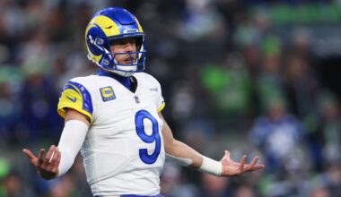 Sean McVay on whether he expects Matthew Stafford back: "What the hell kind of question is that?"