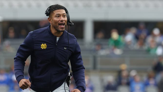 Marcus Freeman of Notre Dame