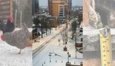 Ice storm photos and videos