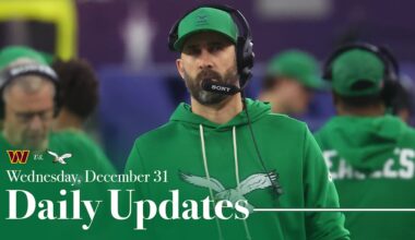 Nick Sirianni on if the Eagles will rest starters in Week 18