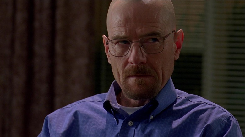 Bryan Cranston as Walter White frowning in Breaking Bad