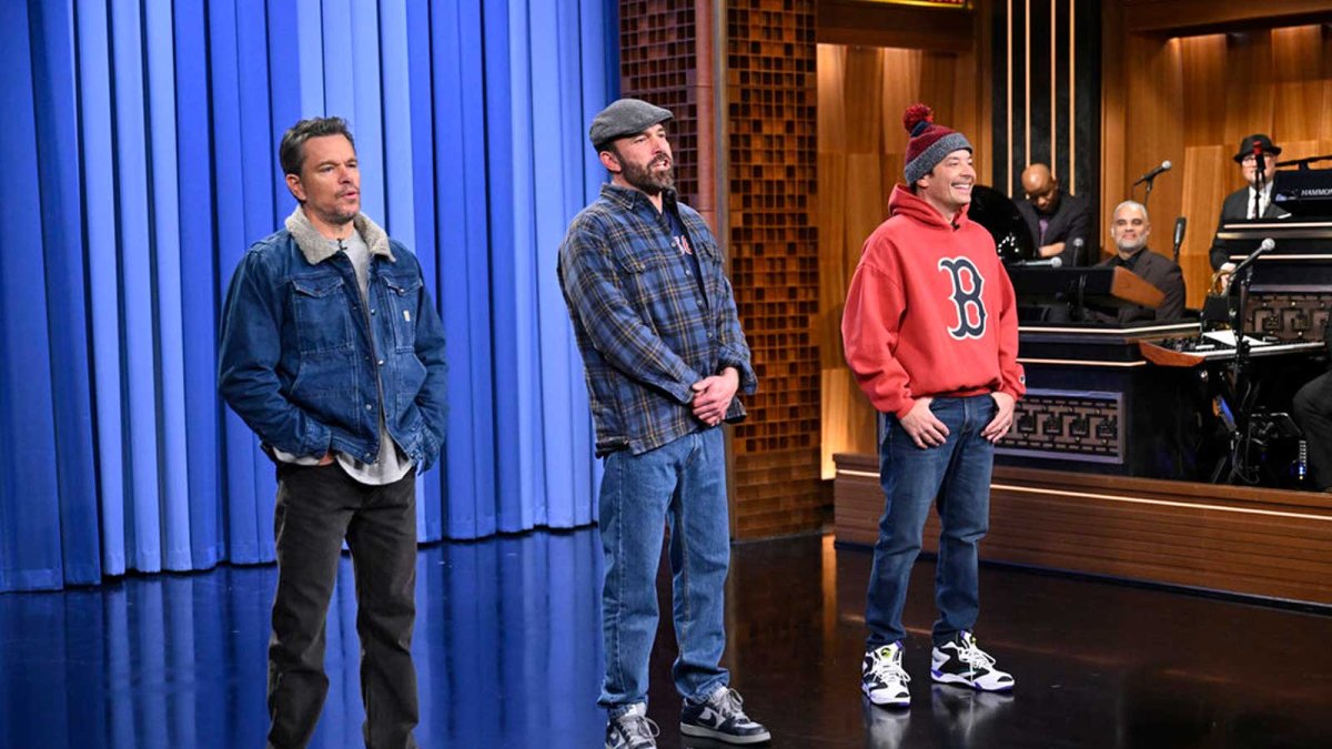Ben Affleck, Matt Damon pronounce every Mass. town with Jimmy Fallon – NBC Boston