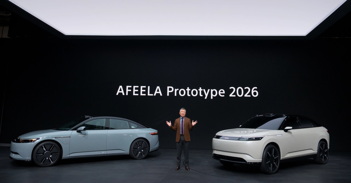 Sony and Honda’s Afeela EV will start customer deliveries in late 2026