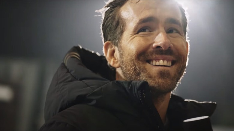 Ryan Reynolds as himself smiles in Welcome to Wrexham