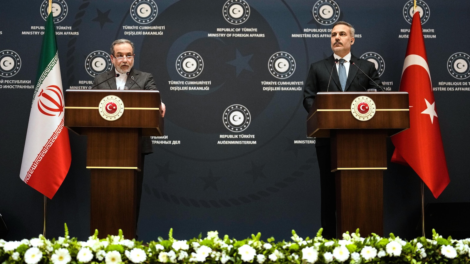 Iran's top diplomat says there are no plans for talks with the US