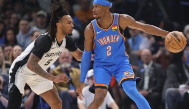 Gilgeous-Alexander scores 34 as Thunder top Spurs for first time in four meetings this season