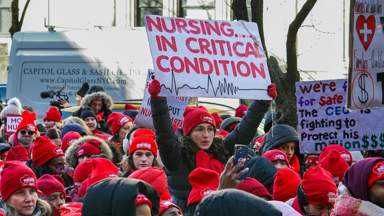 NYC nurses on strike resume negotiations with hospitals on 11th day