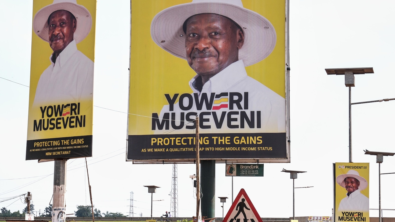 Uganda's president says election victory over young challenger shows his strength