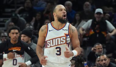 Dillon Brooks scores career-high 40 on his own T-shirt night, leading Suns past Pistons 114-96